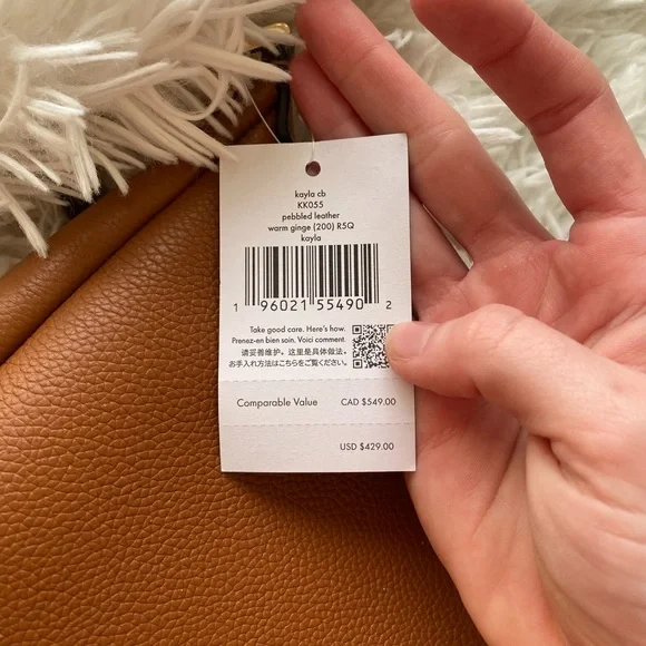 Kate Spade Kayla Large Shoulder Bag Brown - Picture 7 of 12